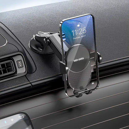 VD-HD041 Yüksek kaliteli, uygun fiyatlı, vantuzlu 360° dönebilen araç tutucu klipsi.