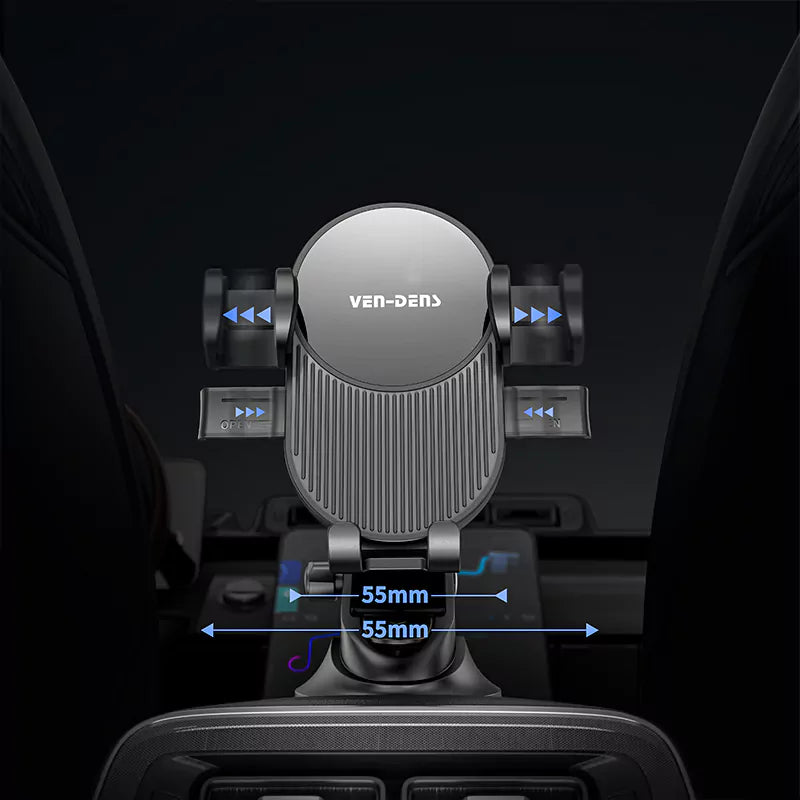 VD-HD041 Yüksek kaliteli, uygun fiyatlı, vantuzlu 360° dönebilen araç tutucu klipsi.