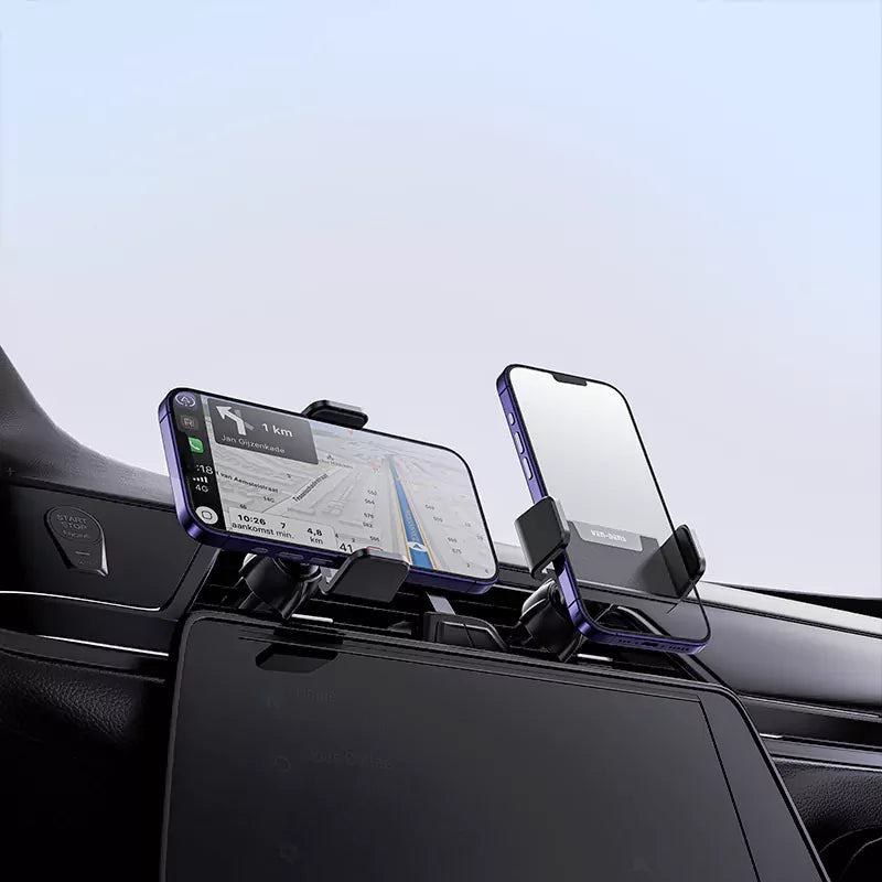 VD-HD045 Yüksek kaliteli, güçlü vantuzlu, 360° dönebilen telefon standı, araç/masa için evrensel akıllı telefon tutucu.