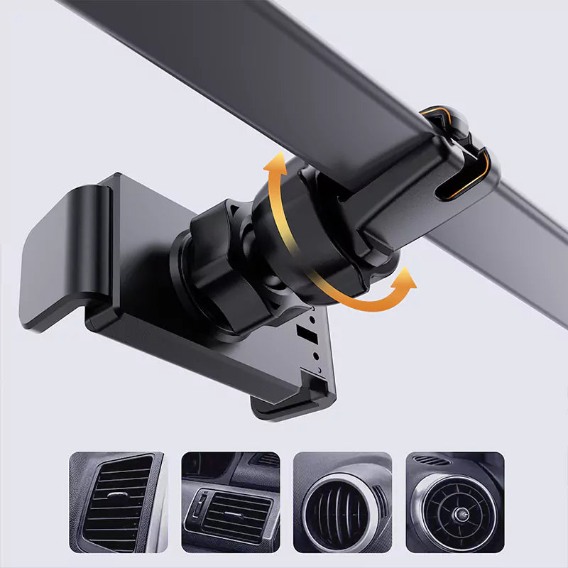 VD-HD045 Yüksek kaliteli, güçlü vantuzlu, 360° dönebilen telefon standı, araç/masa için evrensel akıllı telefon tutucu.