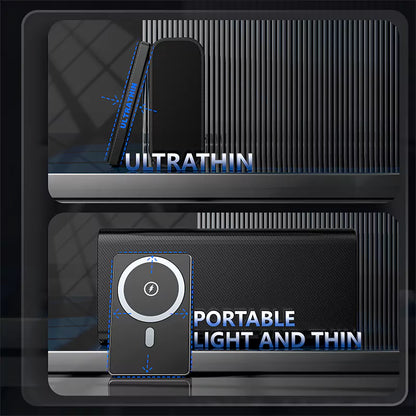 VD-PB023 20W manyetik taşınabilir şarj cihazı, Type-C, 5000mAh, ışıklı ekranlı