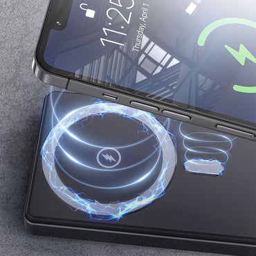 VD-PB033 En Yeni Yüksek Kaliteli Alüminyum Alaşımlı Kablosuz Çıkışlı 15W Manyetik Power Bank 10000mAh Hızlı Şarj Özelliği ve Işıklı Ekranıyla Telefonlar İçin