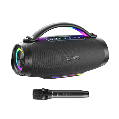 Vendens VD-SPK027M Taşınabilir Bluetooth Speaker – Kablosuz Hoparlör, Güçlü Ses, LED Işık