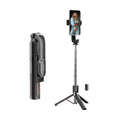 Vendens Bluetooth Selfie Stick Tripod 360° Dönebilen Uzatılabilir - Siyah
