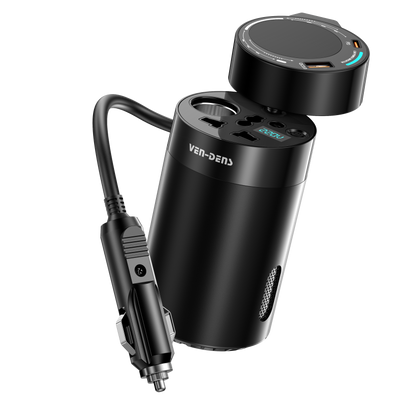 Vendens DriveMax 200W Araç Güç İstasyonu | Çakmaklık Priz ve DC Çıkış