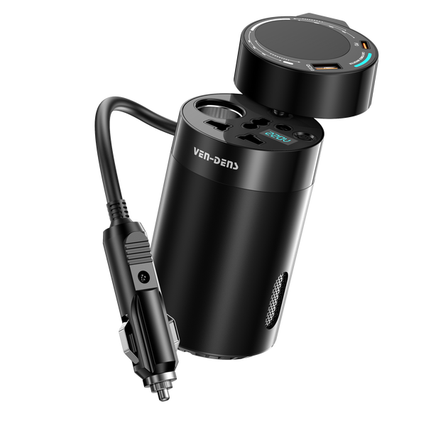 Vendens DriveMax 200W Araç Güç İstasyonu | Çakmaklık Priz ve DC Çıkış
