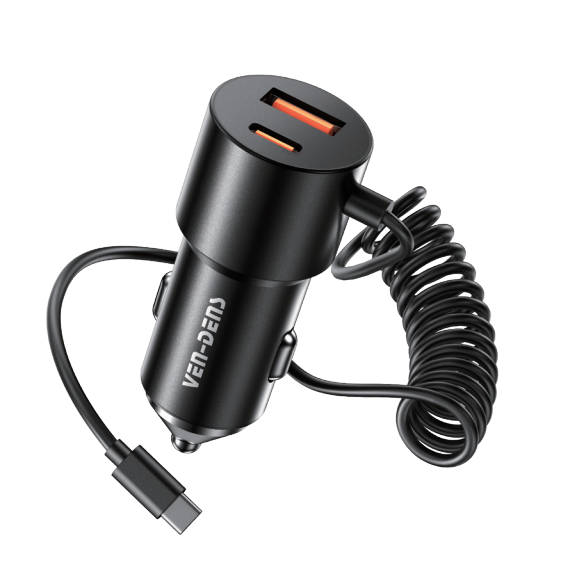 Vendens DrivePro 60W Hızlı Araç Şarj Cihazı