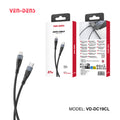 Vendens VD-DC19CL Apple MFi Onaylı Type-C to Lightning Hızlı Şarj ve Veri Kablosu, 1 Metre