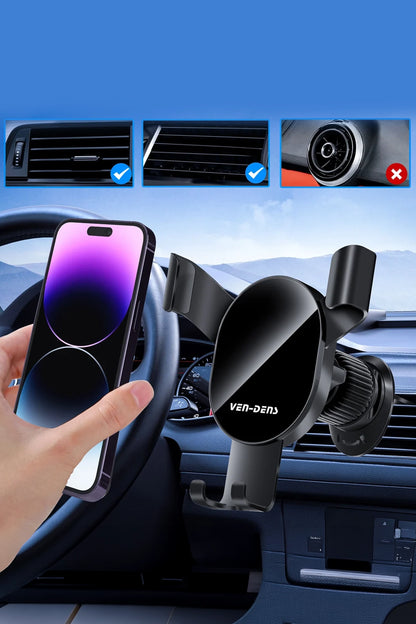 Vendens VD-HD020 Premium Araç İçi Telefon Tutucu - Tam Ayarlanabilir ve Titreşimsiz