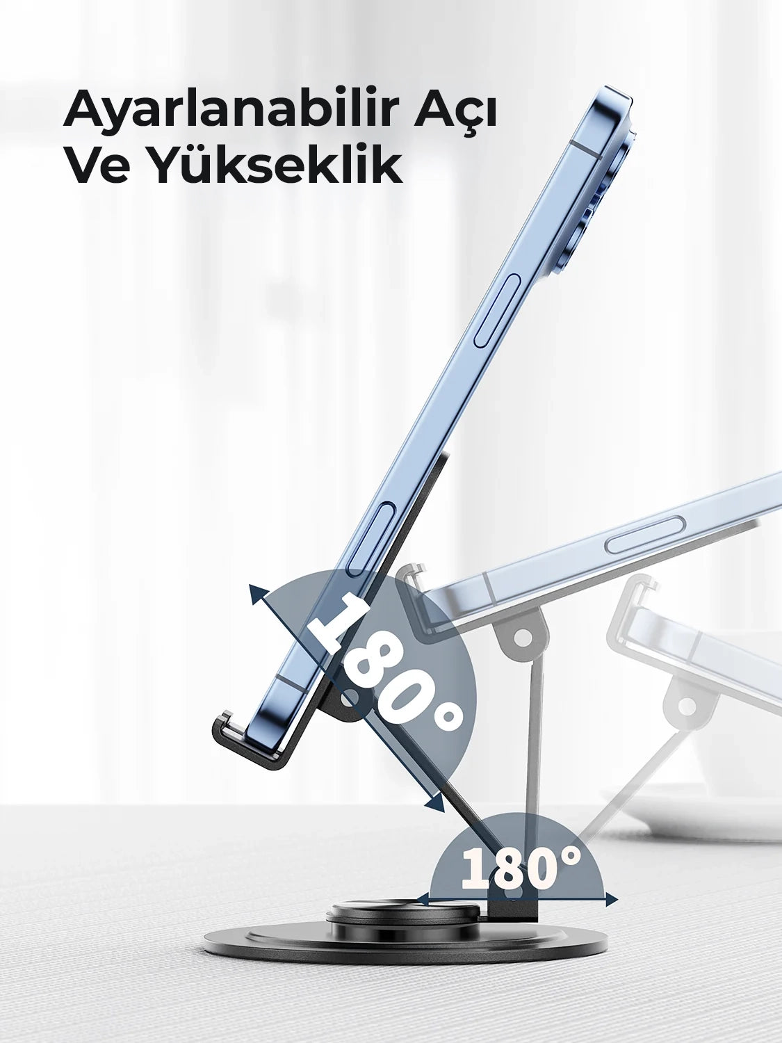 Vendens VD-HD061 Premium Masaüstü Telefon Standı - Ayarlanabilir ve Evrensel