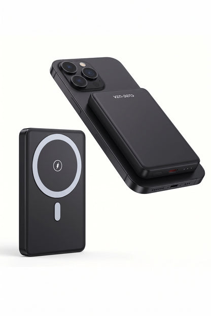 Vendens VD-PB023 Manyetik Powerbank 20W Hızlı Şarj & Kablosuz Şarj - 5000mAh Dijital Göstergeli