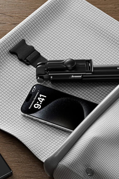 Vendens VD-SS04 Bluetooth Selfie Çubuğu ve Tripod, 360° Döner Başlık, Uzaktan Kumandalı, Katlanabilir