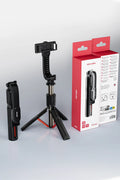 Vendens VD-SS07 Bluetooth Selfie Çubuğu ve Tripod, 360° Döner, Kumandalı, 90 cm Uzatılabilir