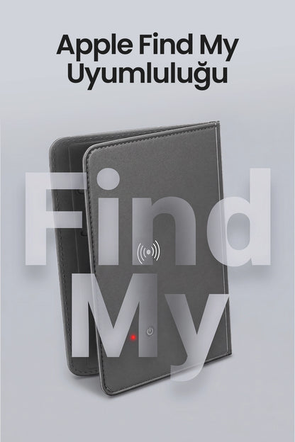 Vendens VD-TAG008 Taşınabilir Akıllı Kayıp Önleme Cihazı - Apple Find My ile Uyumlu (Siyah)