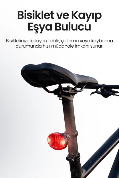 Vendens VD-TAG009 Akıllı Takip Cihazı, Apple Find My Uyumlu, Bisiklet ve Kayıp Eşya Bulucu, IPX7
