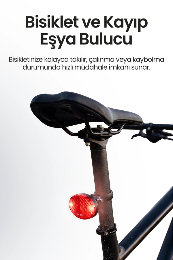 Vendens VD-TAG009 Akıllı Takip Cihazı, Apple Find My Uyumlu, Bisiklet ve Kayıp Eşya Bulucu, IPX7