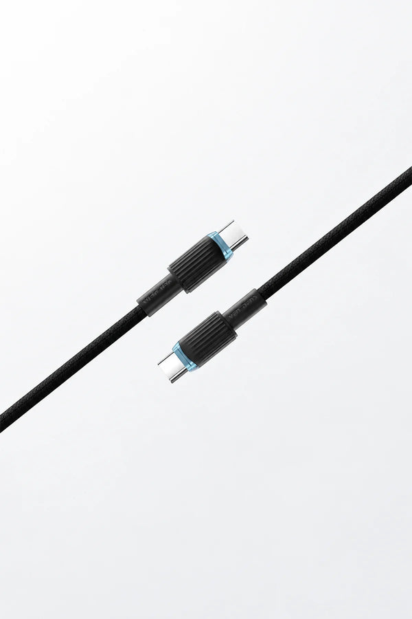 Vendens VD-DC09CC Type-C to Type-C 60W Hızlı Şarj ve Data Kablosu - 1 Metre TPE Örgülü