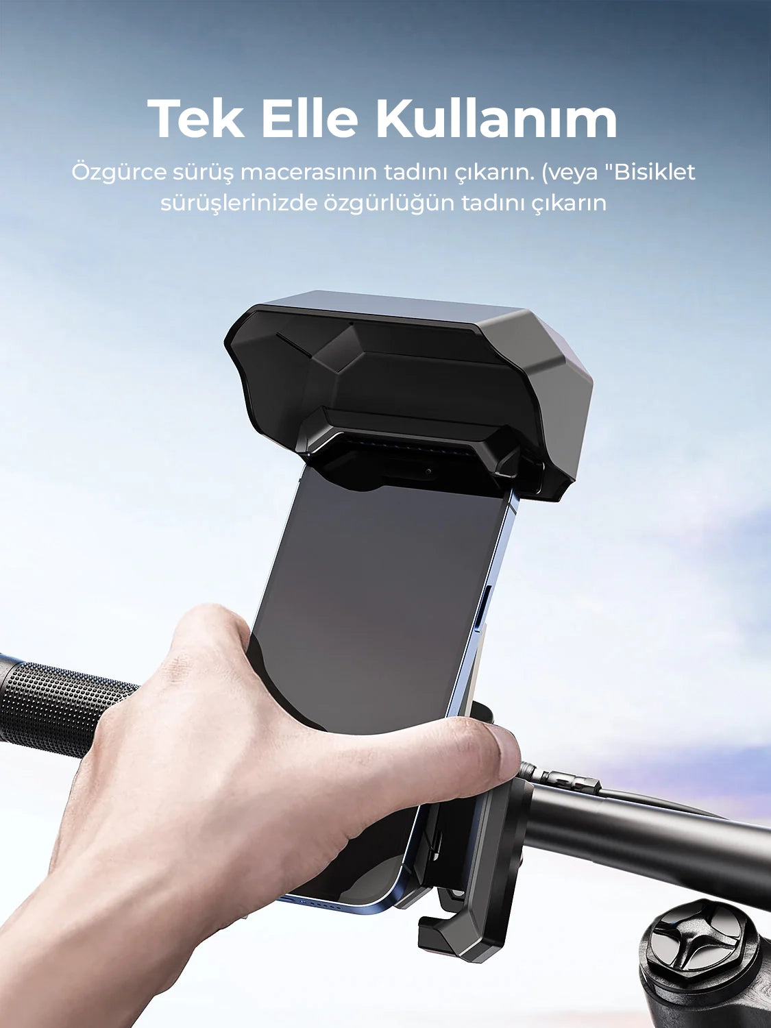 Vendens 360° Ayarlanabilir Bisiklet Telefon Tutucu Stand