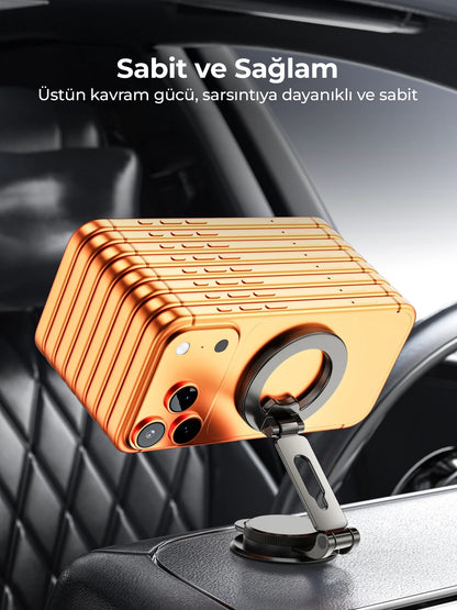 Vendens Güçlü Manyetik Telefon Tutucu - Sarsıntı Önleyici Araç ve Masa Tutucu