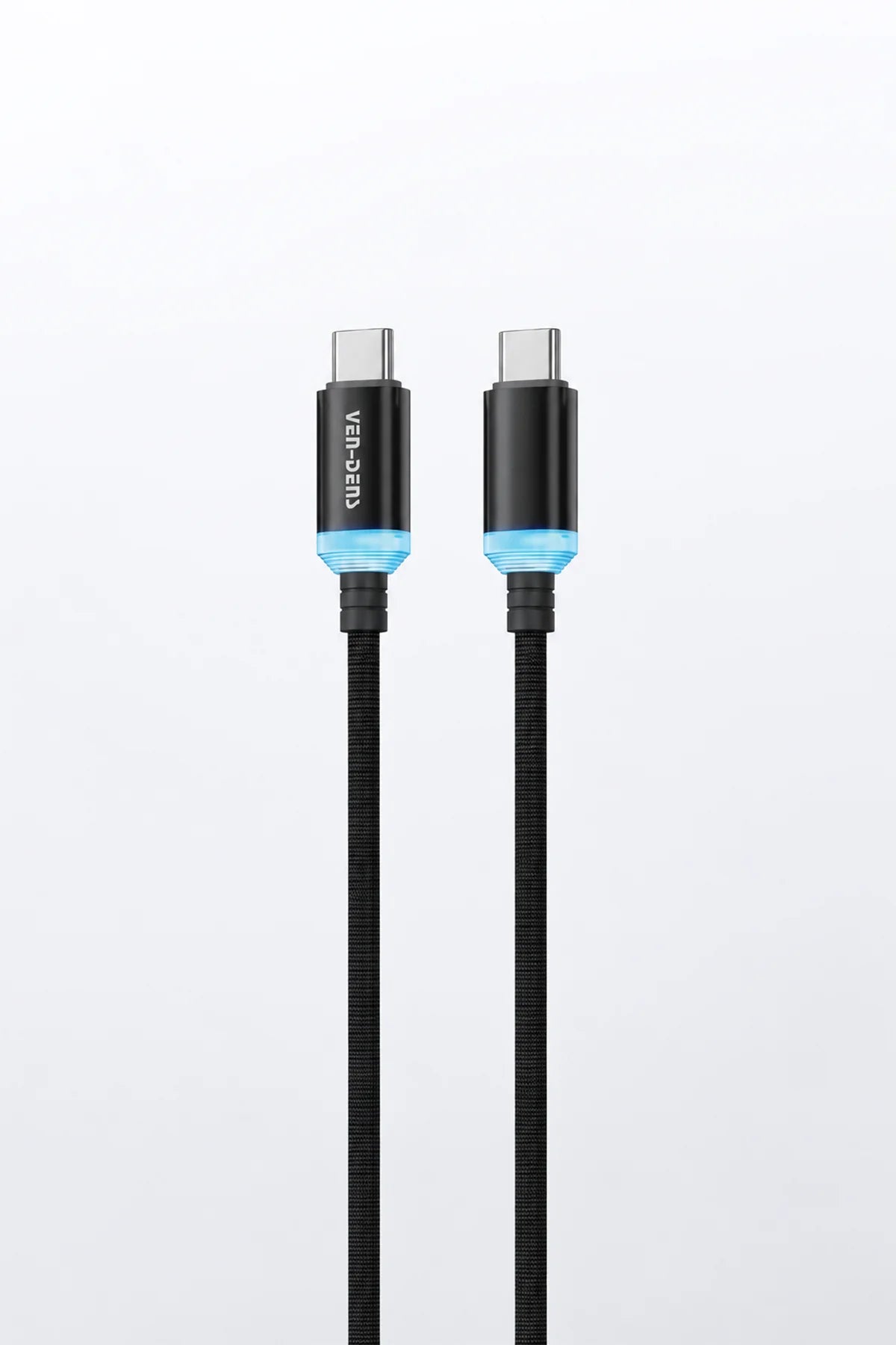 Vendens VD-DC04CC Type-C to Type-C 60W PD Hızlı Şarj ve Data Kablosu - 1 Metre, Alüminyum Örgü
