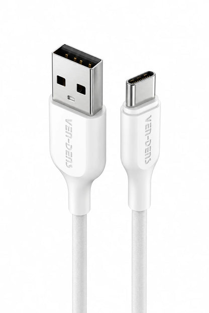 Vendens VD-DC20CC USB-A to Type-C Şarj ve Veri Kablosu, 15W, 1.2 Metre