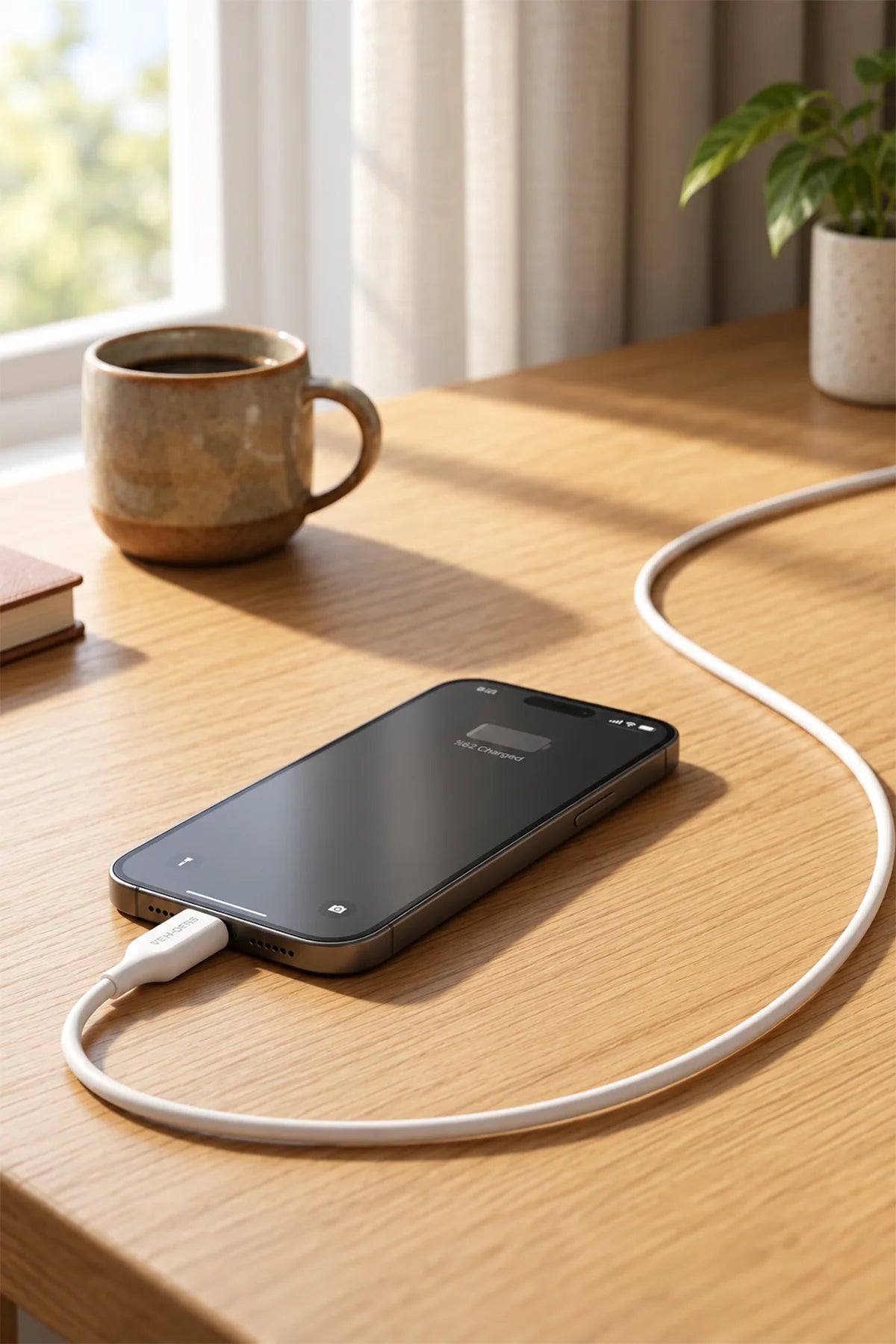 Vendens VD-DC20CC USB-A to Type-C Şarj ve Veri Kablosu, 15W, 1.2 Metre