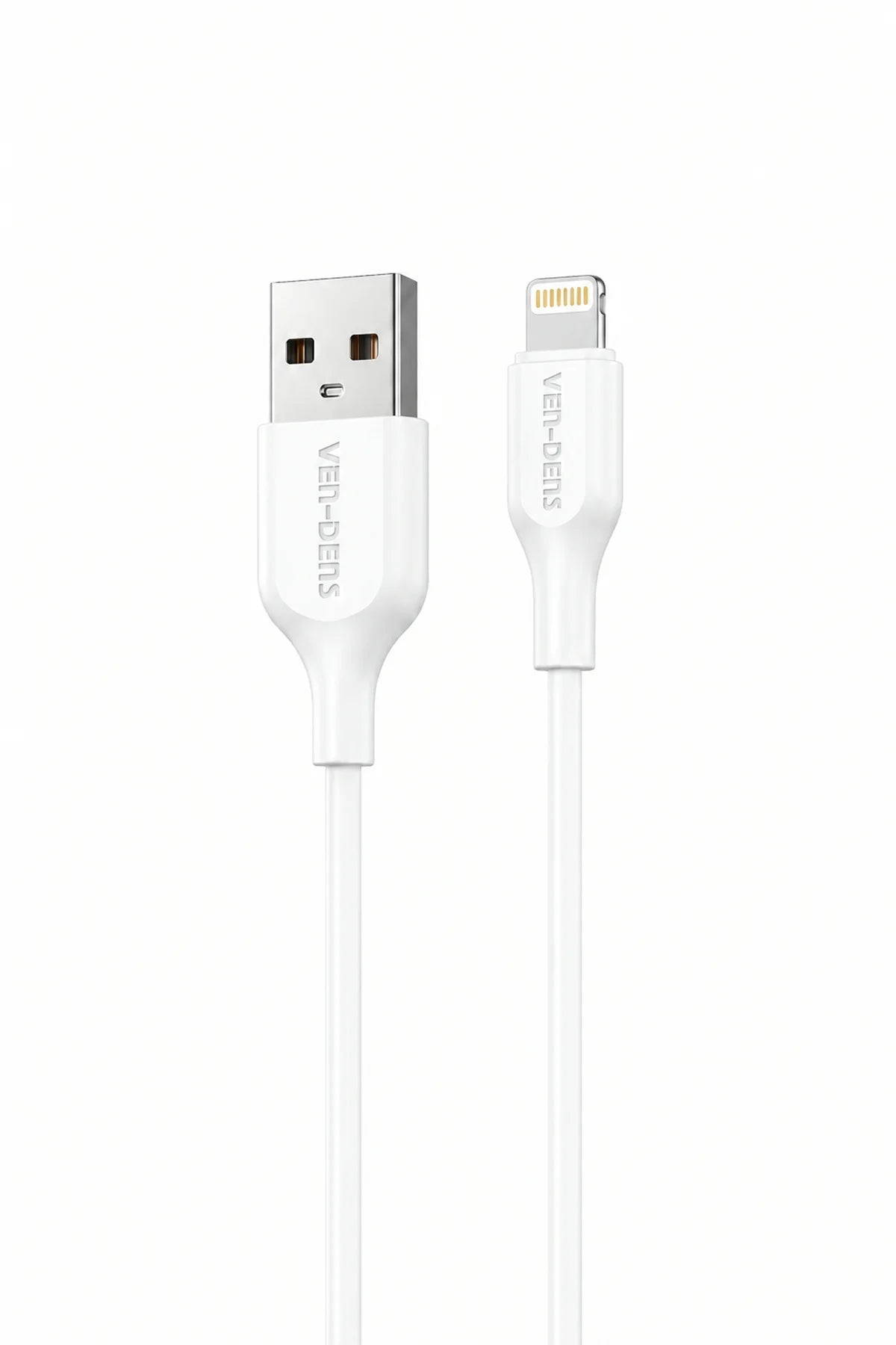 Vendens VD-DC20L Apple MFi Onaylı 2.4A Lightning Hızlı Şarj ve Veri Kablosu, 1 Metre