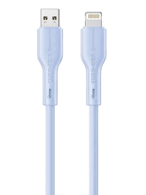 Vendens Mavi Lightning Şarj ve Data Kablosu 1 Metre | iPhone Uyumlu 2.4A Hızlı Şarj