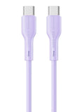 Vendens VD-DC23CC Type-C to Type-C 60W Hızlı Şarj ve Data Kablosu - 1 Metre - Mor