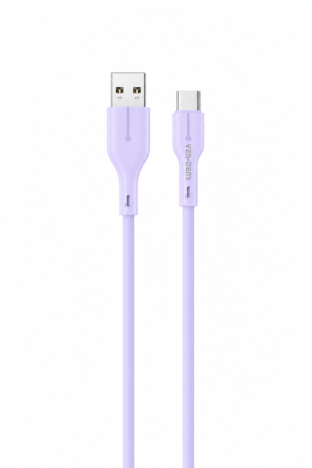 Ven-dens VD-DC23C USB-A-Type-C 5V 3A Hızlı Şarj ve Data Kablosu 1 Metre Esnek Dayanıklı TPE USB-C Veri Aktarım Kablosu Telefon Tablet Powerbank Uyumlu
