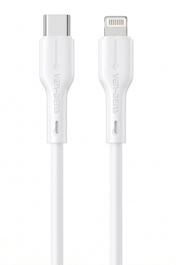 Ven-Dens VD-DC23CL Type-C to Lightning 30W PD Hızlı Şarj ve Data Kablosu - 1 Metre