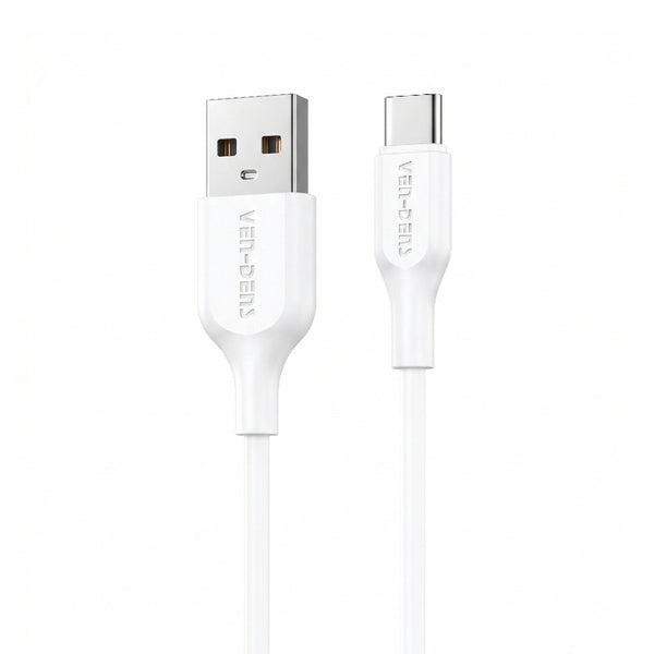 Vendens VD-DC20CC USB-A'dan USB-C'ye Beyaz Type C Kablo 1.2m