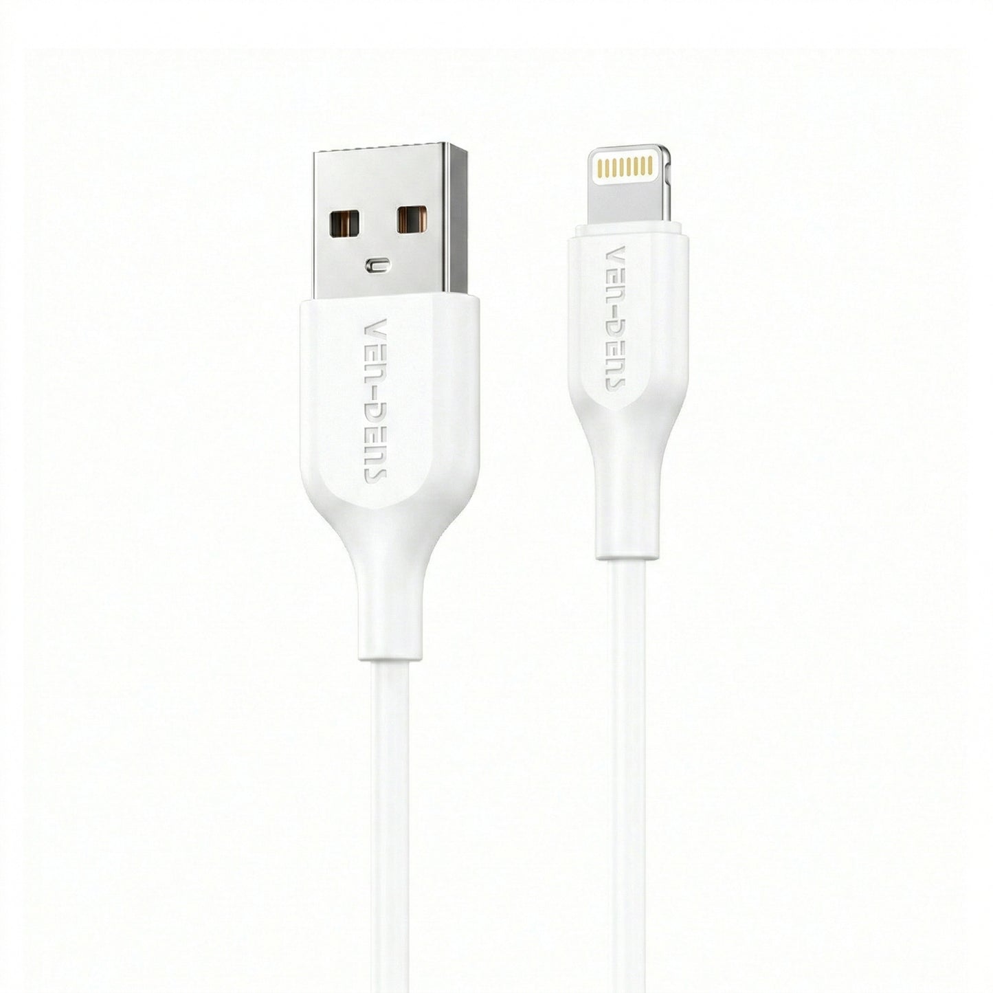 Vendens VD-DC20L Apple MFi Onaylı 2.4A Lightning Hızlı Şarj ve Veri Kablosu, 1 Metre