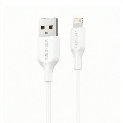 Vendens VD-DC20L Apple MFi Onaylı 2.4A Lightning Hızlı Şarj ve Veri Kablosu, 1 Metre