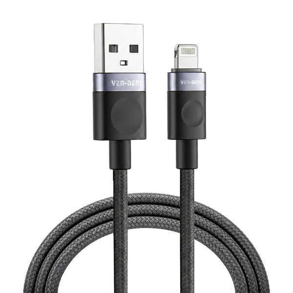 Vendens VD-DCM02 Premium Lightning Örgülü Hızlı Şarj Kablosu