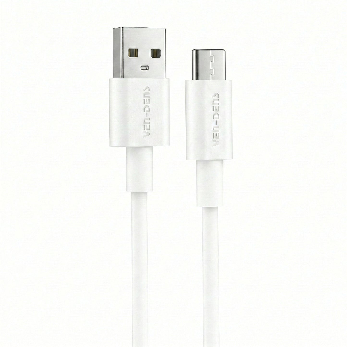 Vendens VD-DCR03 USB-A'dan USB-C'ye Beyaz Type C Kablo 1.2m