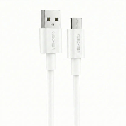 Vendens VD-DCR03 USB-A'dan USB-C'ye Beyaz Type C Kablo 1.2m