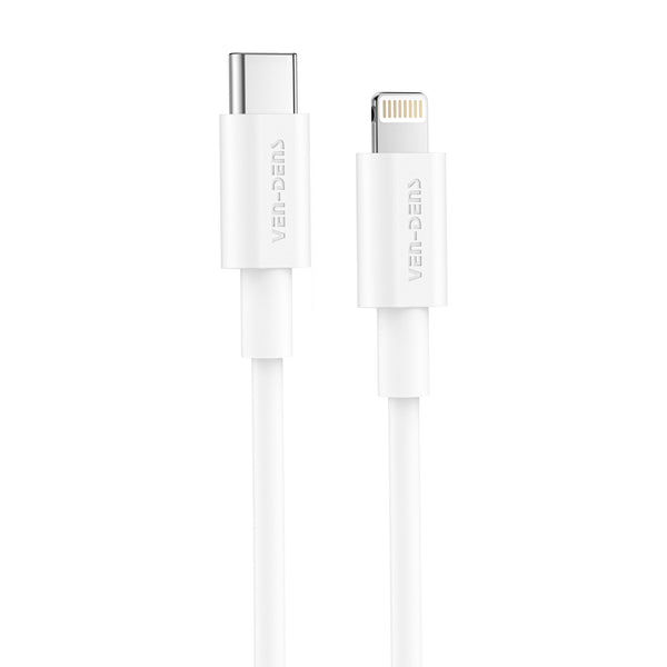 Vendens VD-DCR04 Apple MFi Onaylı 27W Type-C to Lightning Hızlı Şarj Kablosu, 1 Metre