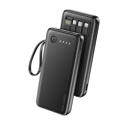 Vendens VD-PB059 Premium 20000mAh Dahili Kablolu Powerbank - Dijital Ekranlı