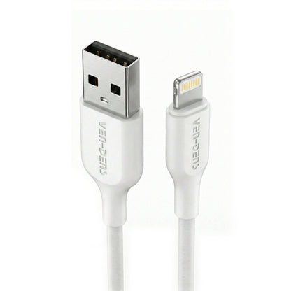 Vendens VD-DC20L Apple MFi Onaylı 2.4A Lightning Hızlı Şarj ve Veri Kablosu, 1 Metre