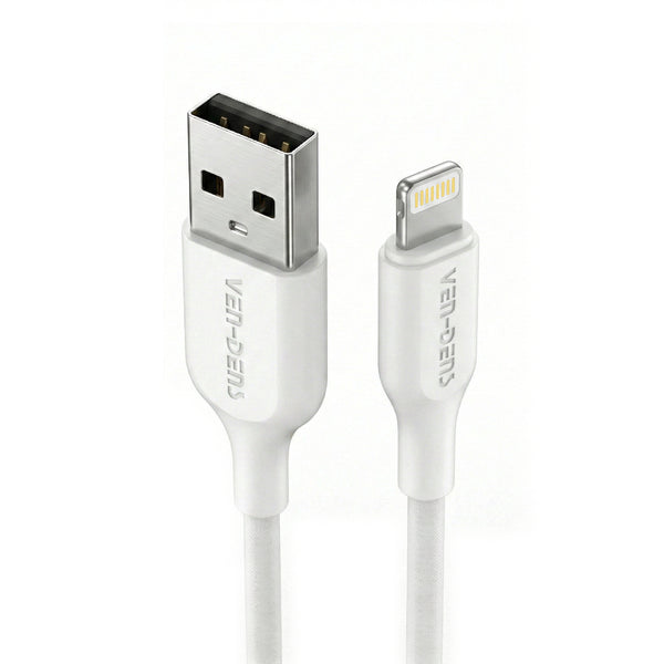 Vendens VD-DC20L Apple MFi Onaylı 2.4A Lightning Hızlı Şarj ve Veri Kablosu, 1 Metre