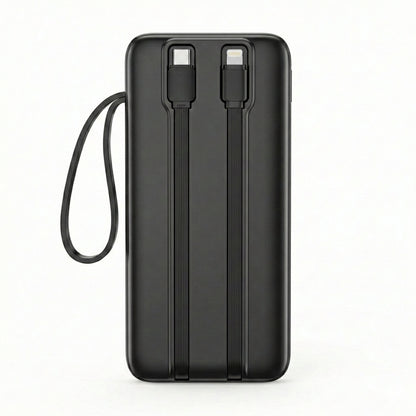 Vendens VD-PB060 Dahili Kablolu Powerbank 10000 mAh | 22.5W Hızlı Şarj & LED Ekran