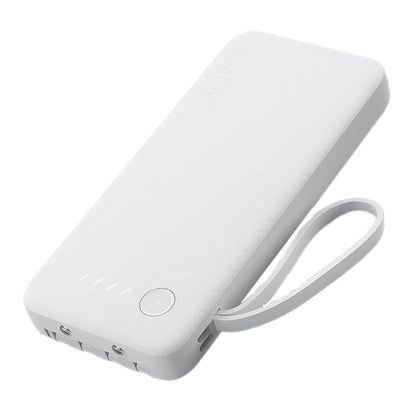 Vendens VD-PB058 Dahili 4 Kablolu 10000mAh  Işıklı Göstergeli LED El Fenerli Powerbank Tüm Telefonlarla Uyumlu