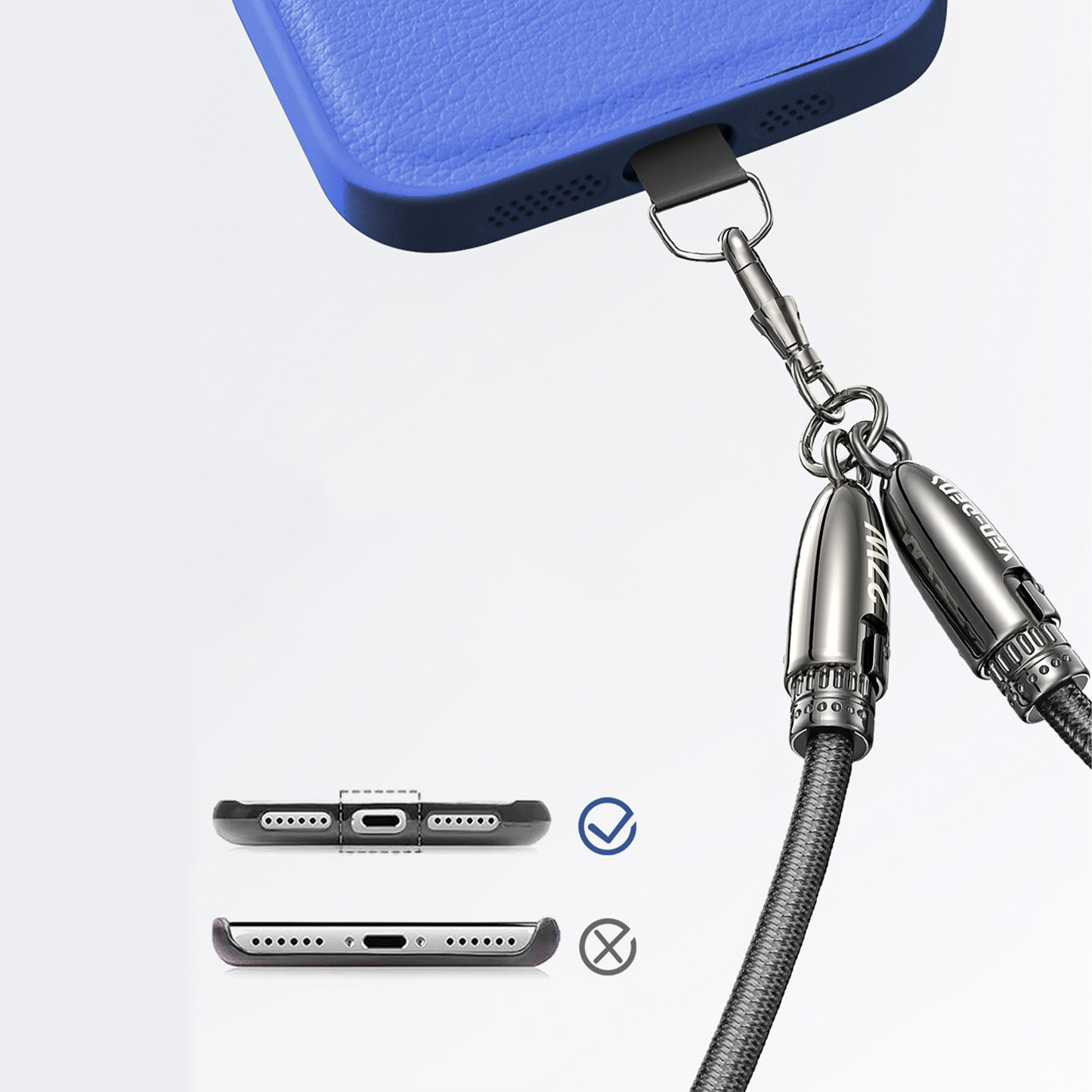 Vendens VD-DCS01 Apple MFi Onaylı 27W iPhone Uyumlu Lightning Hızlı Şarj Kablosu, 1 Metre