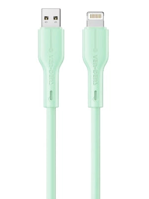 Vendens VD-DC23L Yeşil USB-A to Lightning iPhone Şarj ve Data Kablosu - 1 Metre, 2.4A